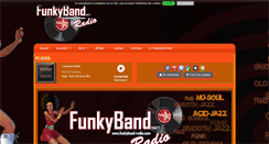 Desktop Screenshot of funkyband-radio.com
